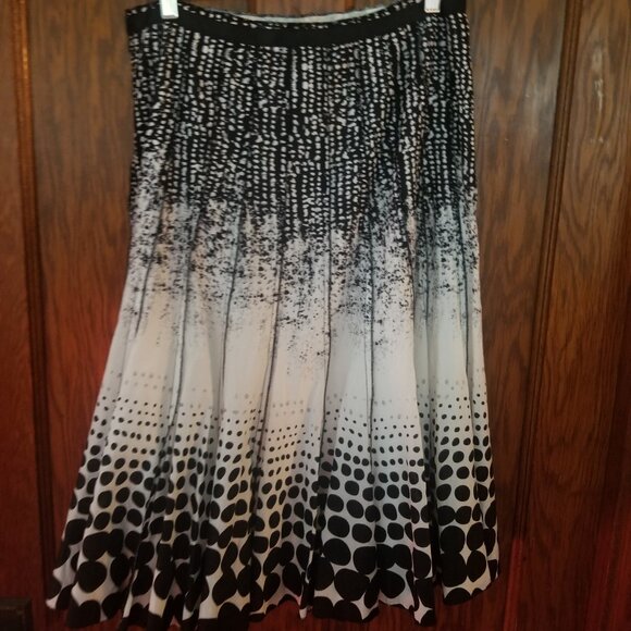 Women's Polka Dot Circle Skirt Sz 10 p - Picture 5 of 5